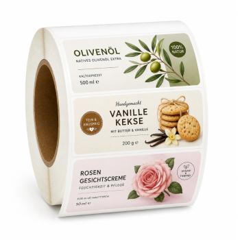 Preview: Produktetiketten selber drucken